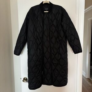 Everlane The Renew Long Liner in Black